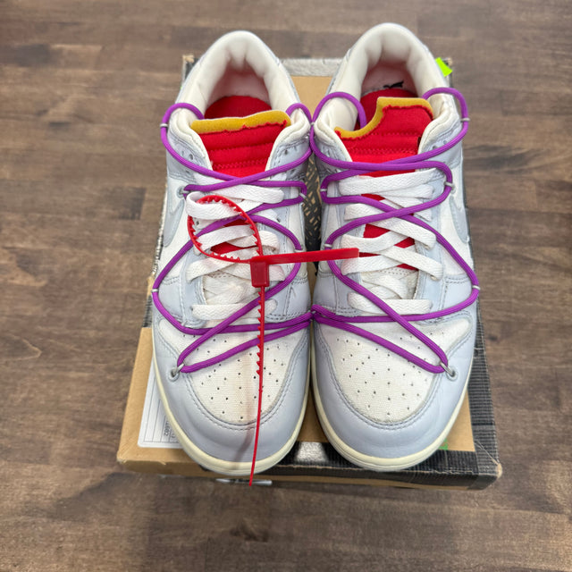 Lot 45 of 50 Off-White Dunk Low (USED)