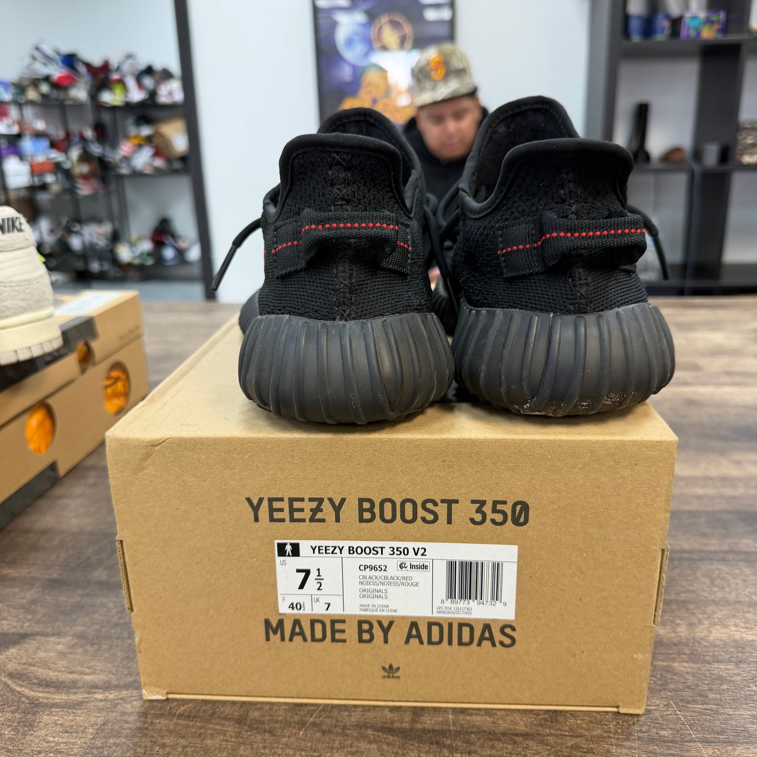 Bred Yeezy 350 (USED)