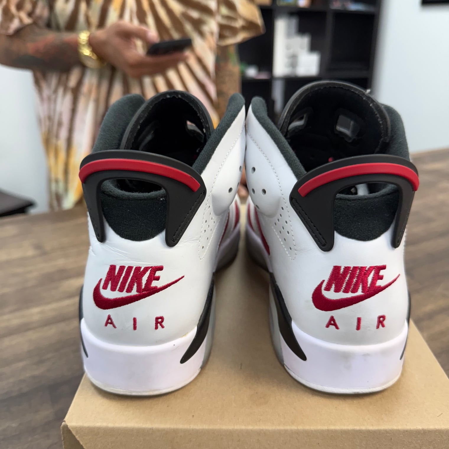 Carmine Jordan 6 Retro (Used, No Box)