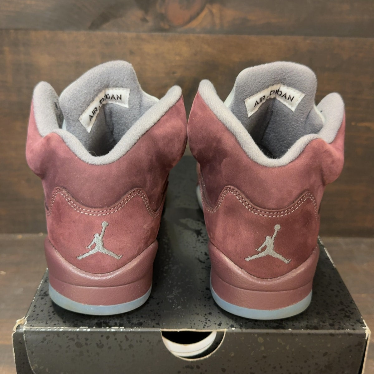Jordan 5 Retro Burgundy (2023) (GS) Size 6Y (Pre-Owned) - aux