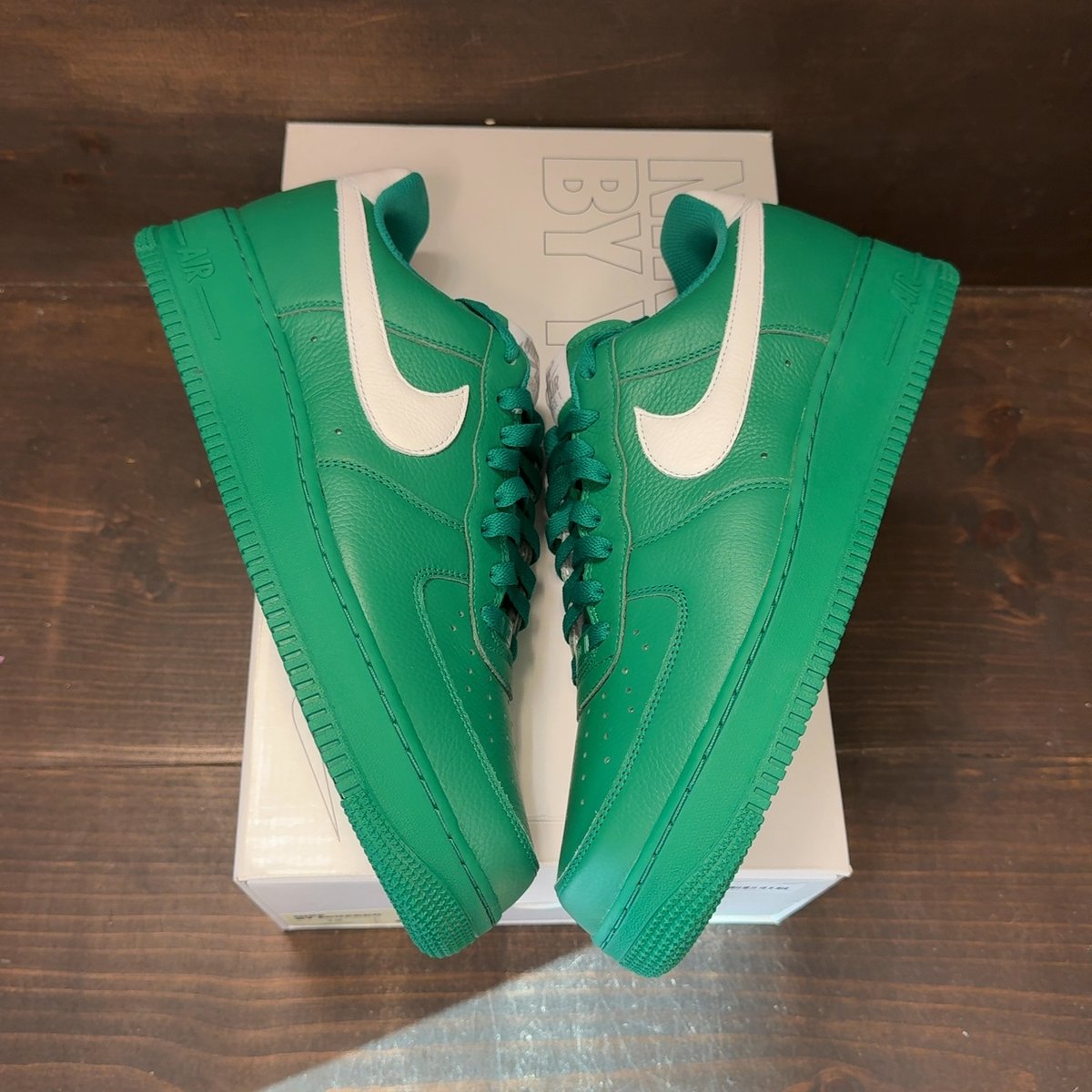 Nike Air Force 1 Low By You 'Canvas, Leather, & Satin Option' Size 12 - back