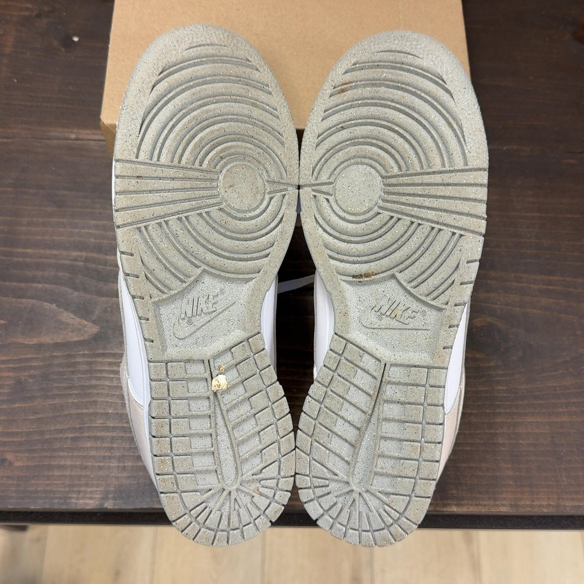 Nike Dunk Low Next Nature White Light Orewood Brown (Women's) Size 10W (Pre-Owned) - aux