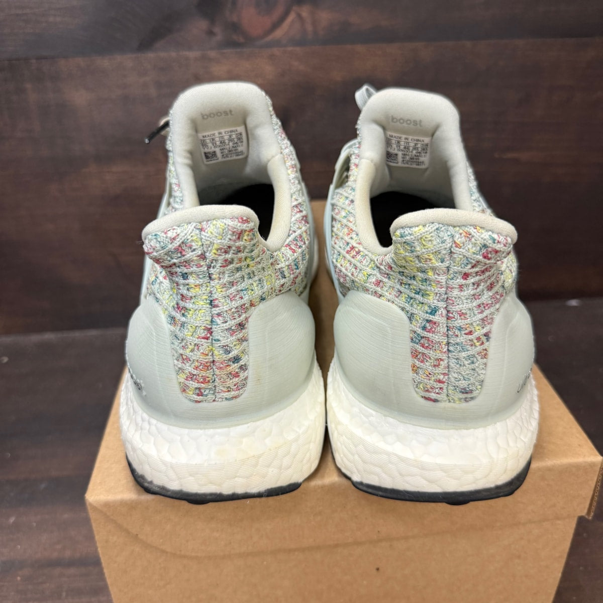 adidas Ultra Boost 4.0 Grey Multi-Color Size 11.5 (Pre-Owned) - Image 3