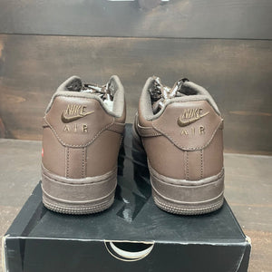 Nike Air Force 1 Low Supreme Baroque Brown Size 8 (Pre-Owned) - side