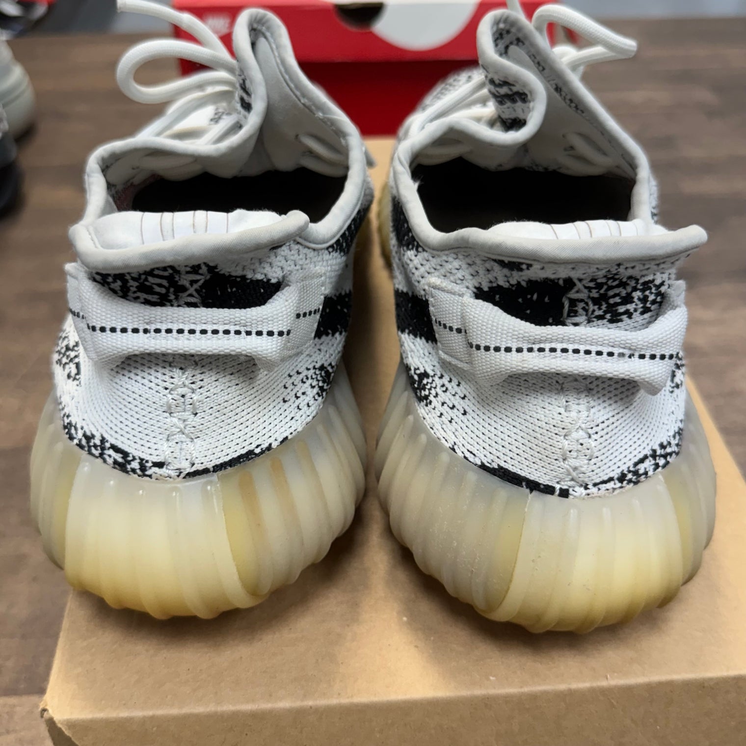 Zebra Yeezy 350 (Used, No Box)