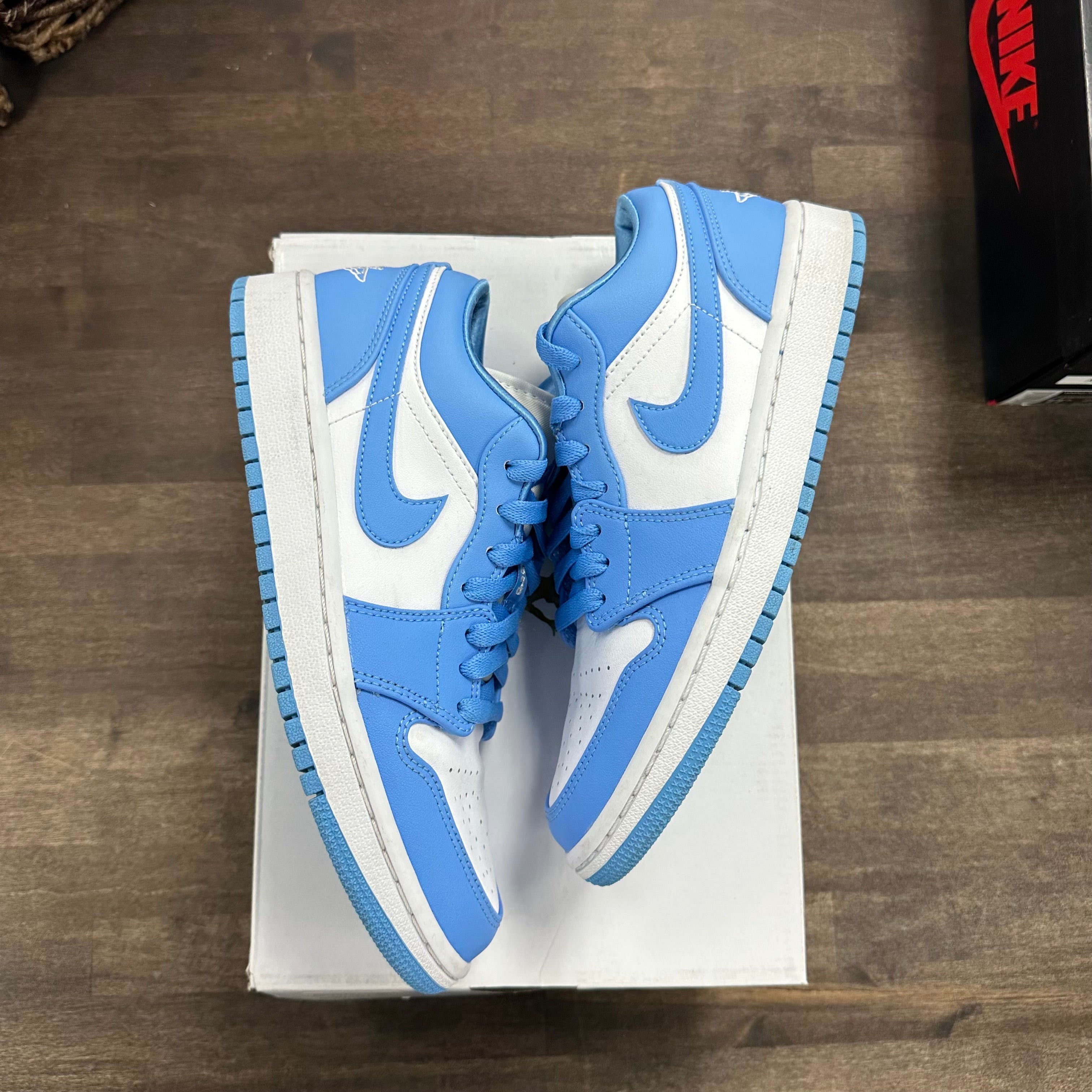 Jordan UNC Jordan 1 Low (W) (USED) Size 6Y (Pre-Owned) - Image 1