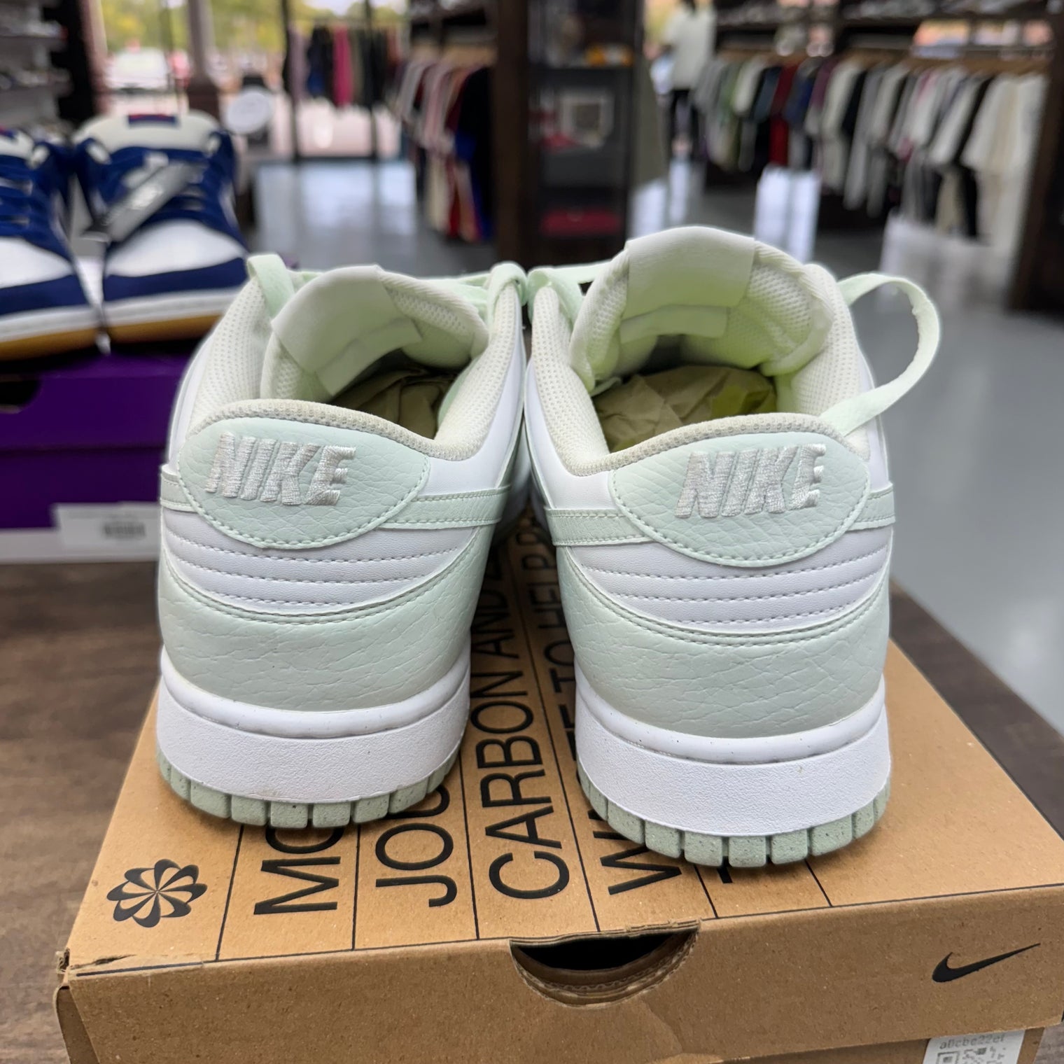 White Mint Nike Dunk Low Next Nature (W) (USED)