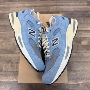 New Balance 991v2 MiUK Celestial Blue - Image 1
