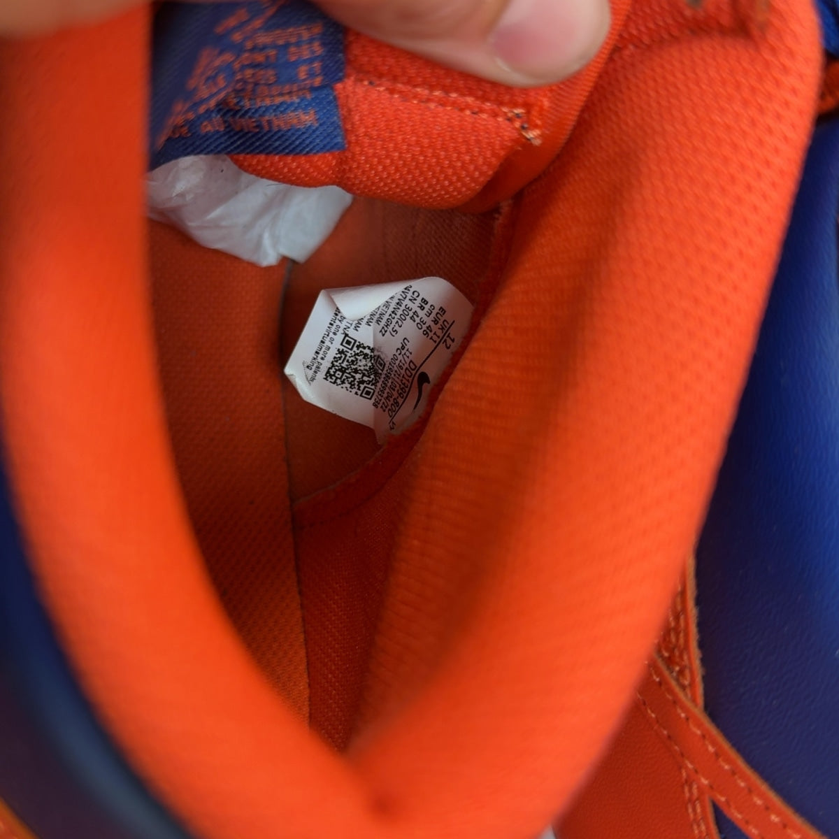 Nike Dunk High Knicks - Image 7