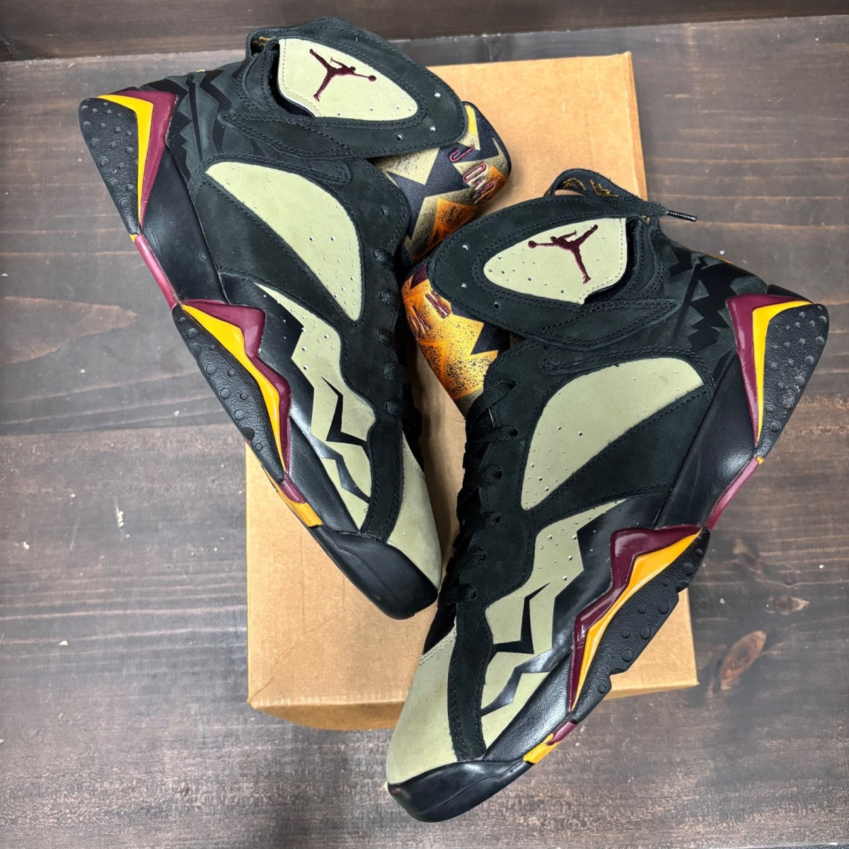 Jordan 7 Retro Black Olive Size 10 (Pre-Owned) - Image 2