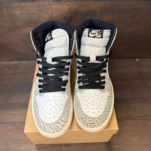 Jordan 1 Retro High OG White Cement Size 8.5 (Pre-Owned) - Image 2