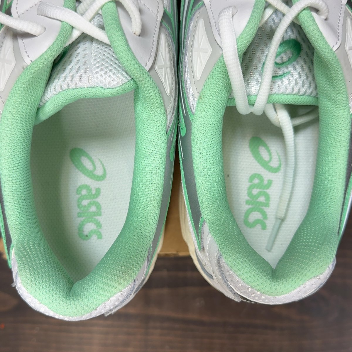 ASICS Gel-NYC 2055 White Menthol Size 12 (Pre-Owned) - aux