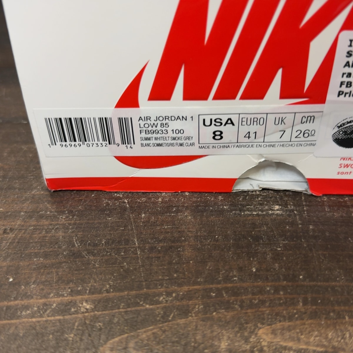Jordan 1 Retro Low '85 Neutral Grey - Image 7