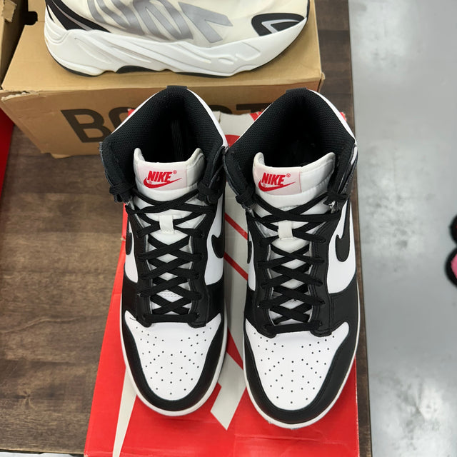 Panda Black White Dunk High (W) (USED)