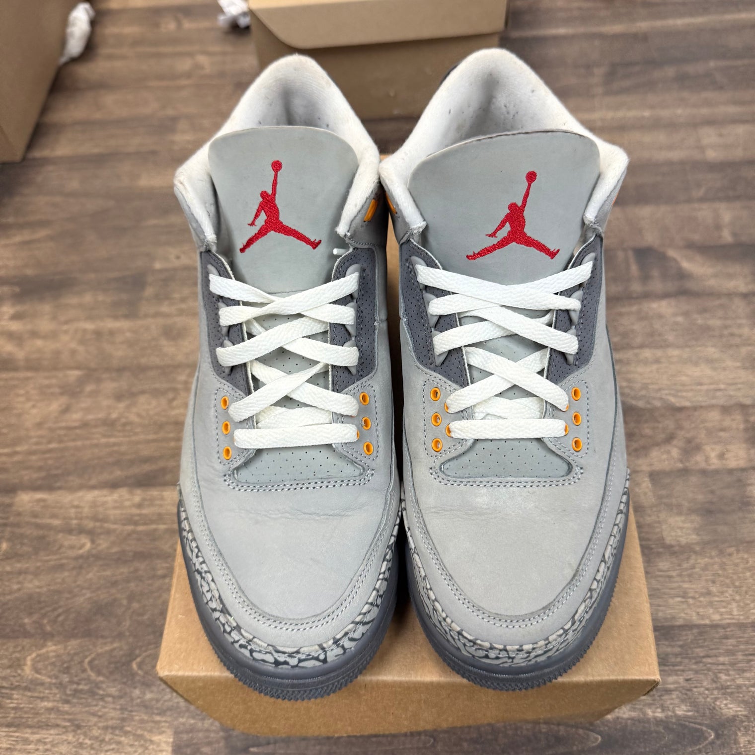 Cool Grey Jordan 3 Retro (USED,No Box)