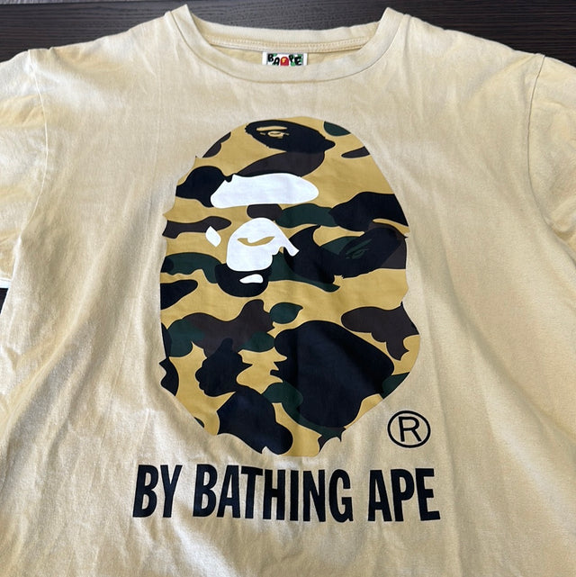 Bape Multi Camo Tee Beige/Tan (Used)
