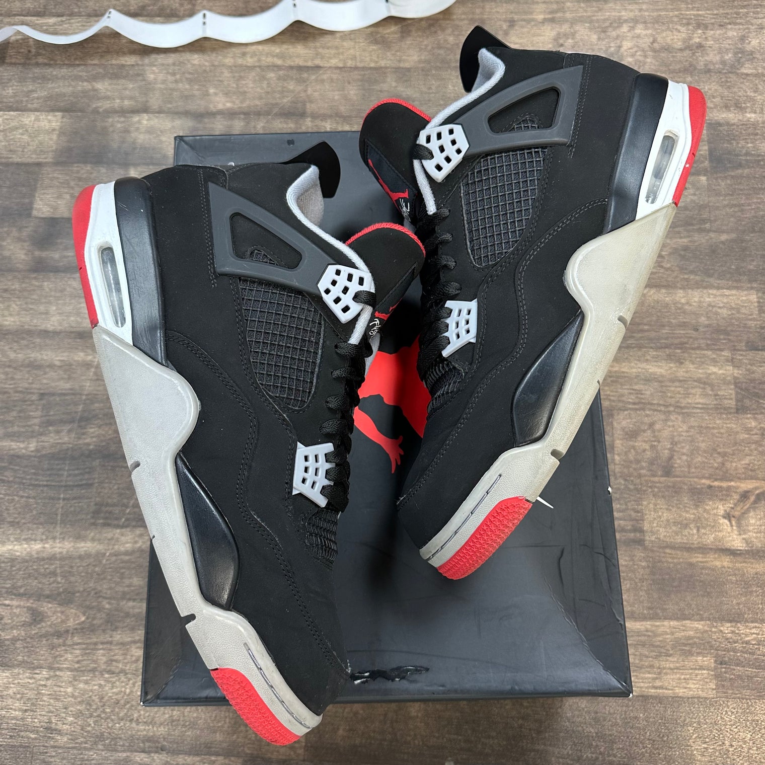 (GS) Bred Jordan 4 (2019) (USED, No Box)