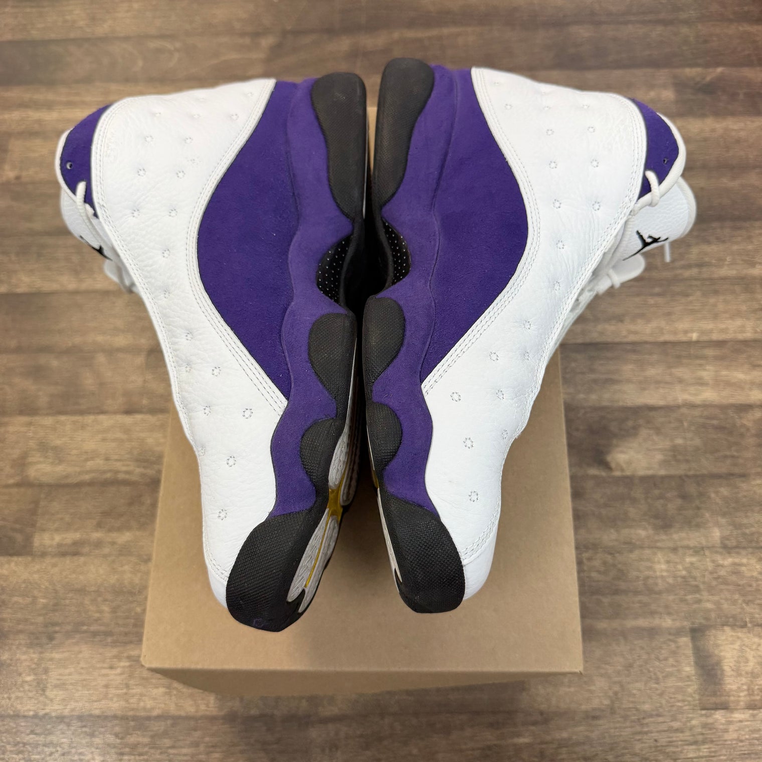Lakers Jordan 13 Retro (USED, No Box)