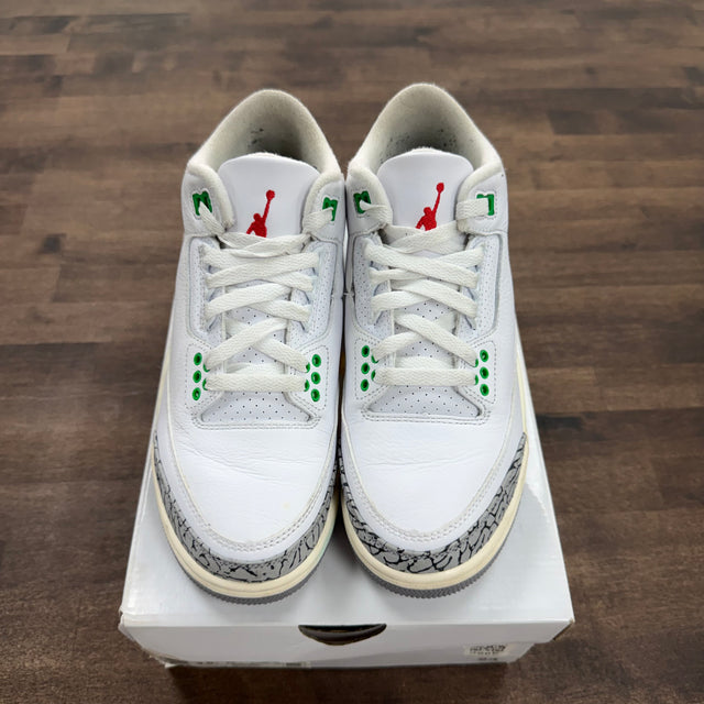 Lucky Green Jordan 3 Retro (Women's) (USED)