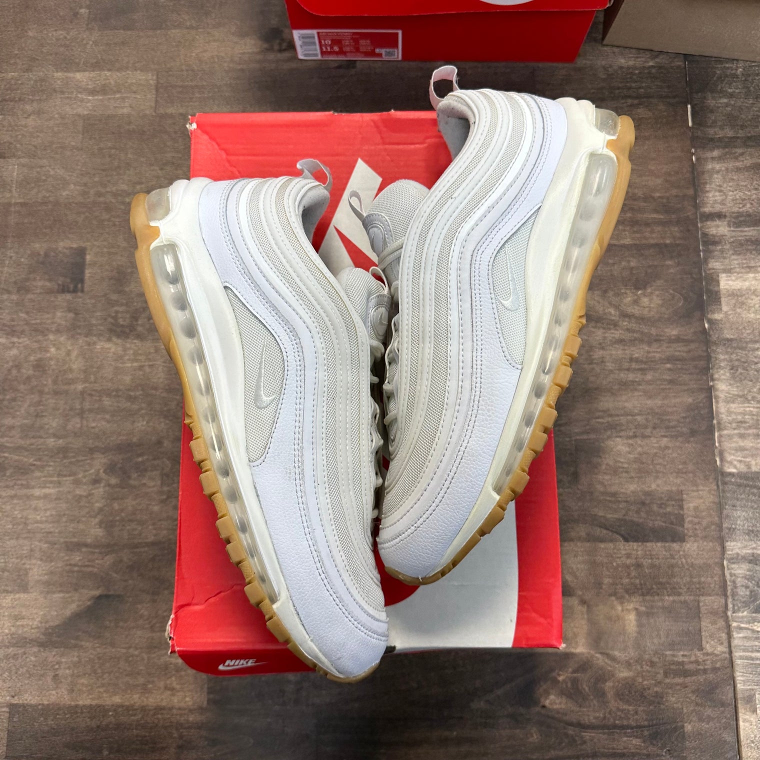 White Gum Nike Air Max 97 (USED)