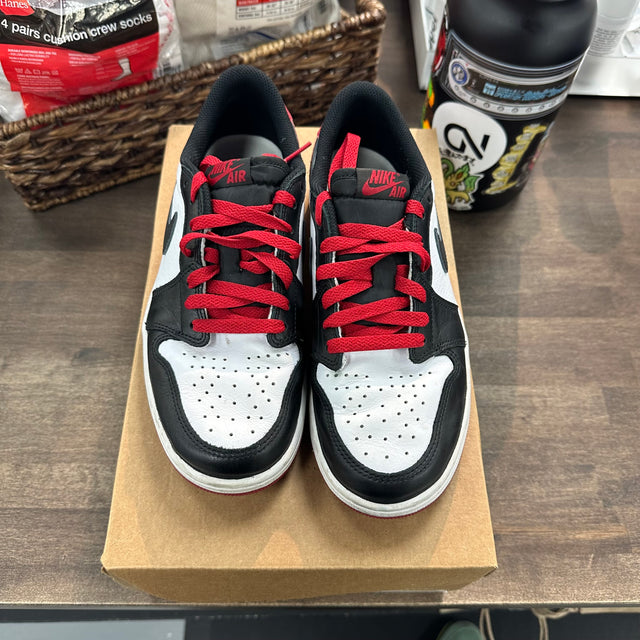 Black Toe Jordan 1 Low OG (USED, No Box)