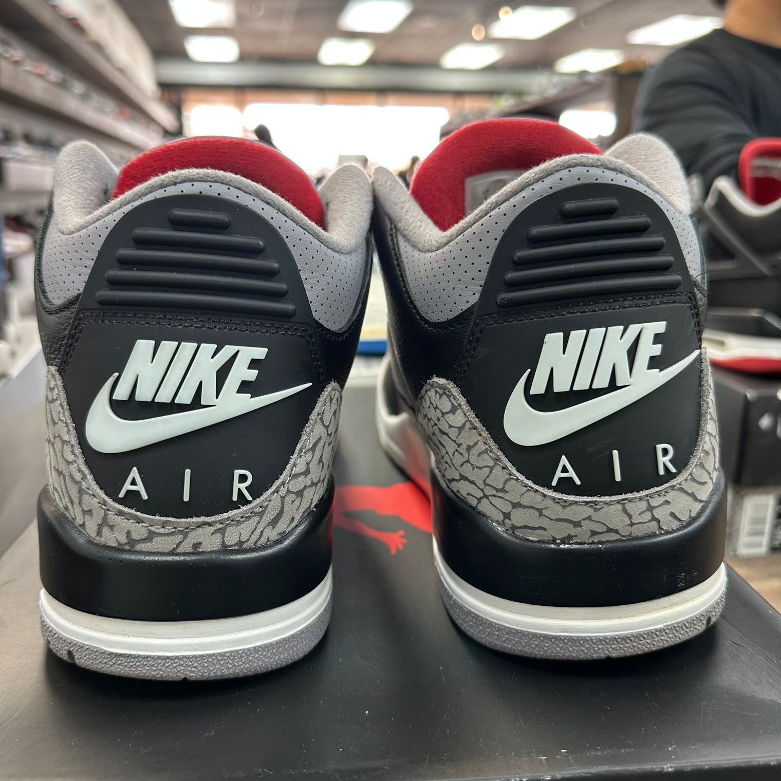 Black Cement Jordan 3 Retro (2024) (USED)