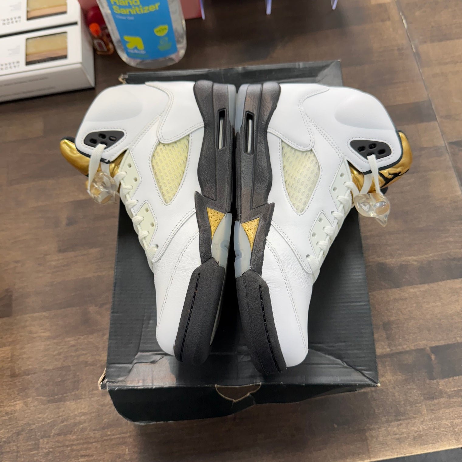 (GS) Olympic Gold Metal Jordan 5