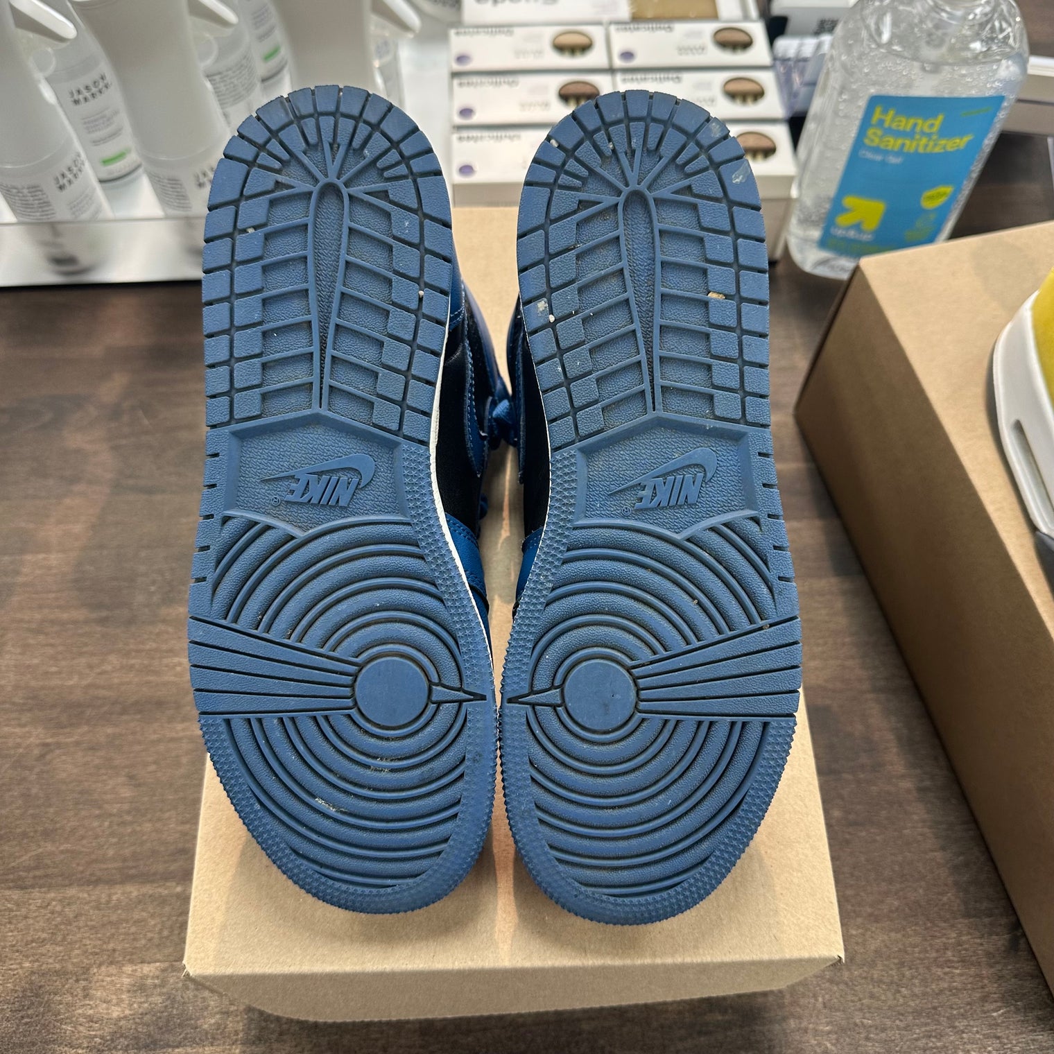 Marina Blue Jordan 1 High (GS) (USED, No Box)