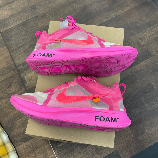 Nike Off White Zoom Fly Pink (USED)