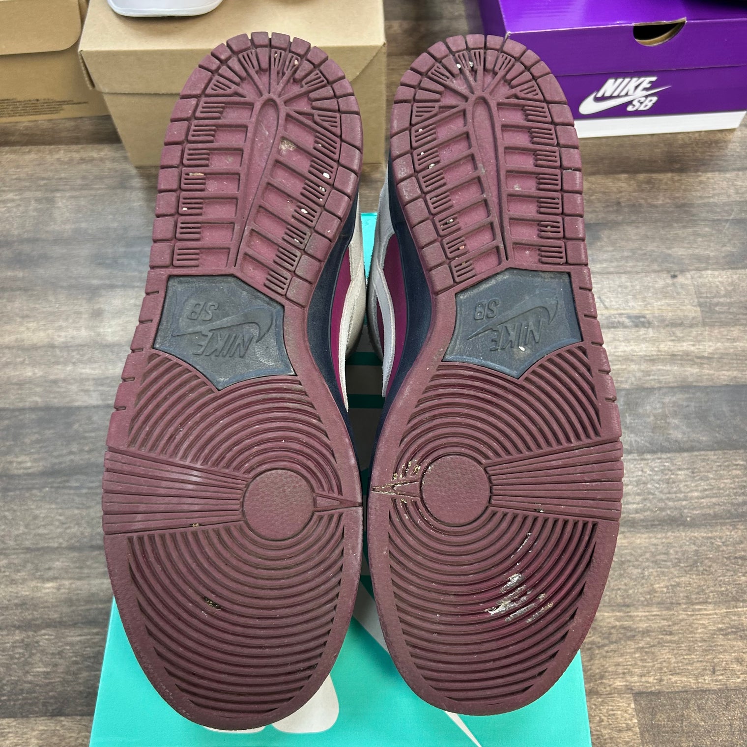 Atmosphere Grey True Berry SB Dunk Pro Low (Used)