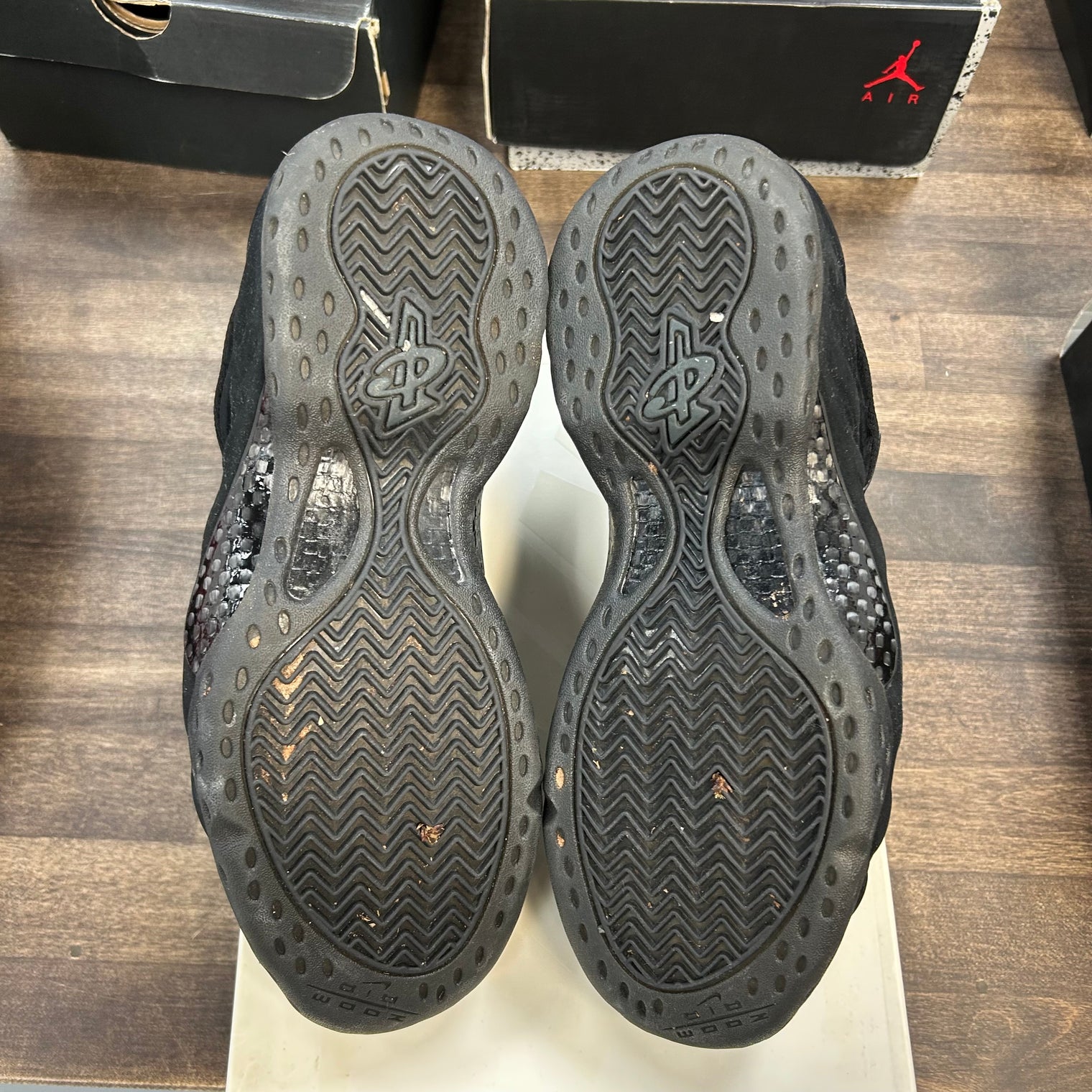 Black Suede Air Foamposite One (USED)