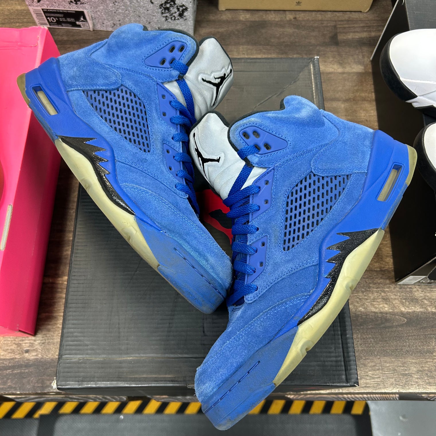 Blue Suede Jordan 5 Retro (USED)
