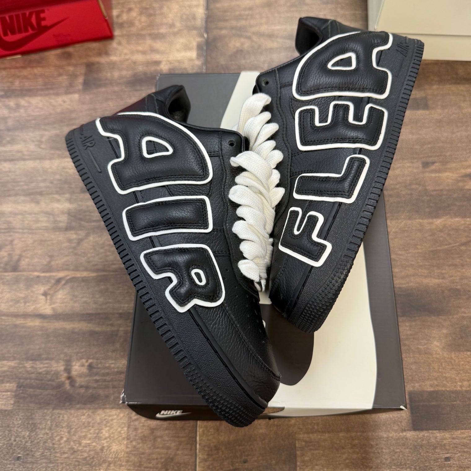 CPFM Black Air Force 1 Low (USED)