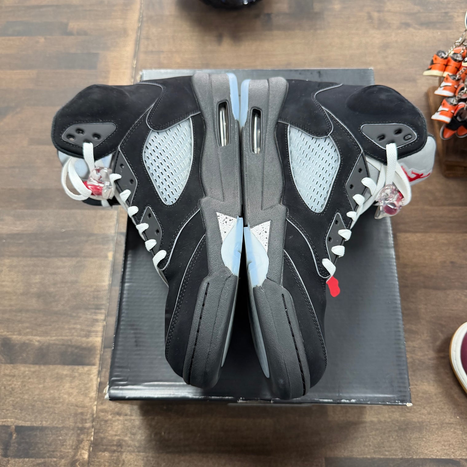 Black Metallic Reimagined Jordan 5 Retro OG (USED)