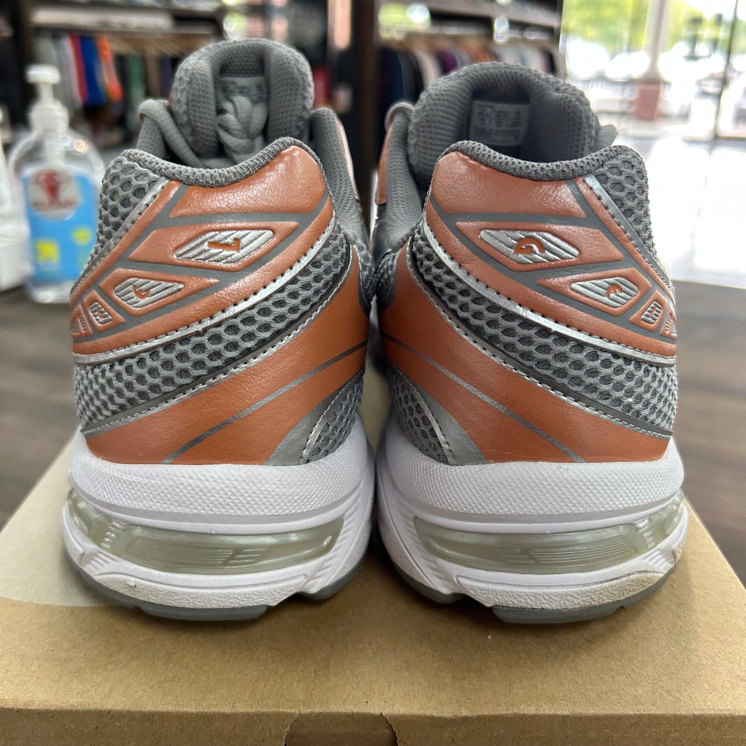 Cement Grey Rust Orange Asics Gel 1130 (USED)