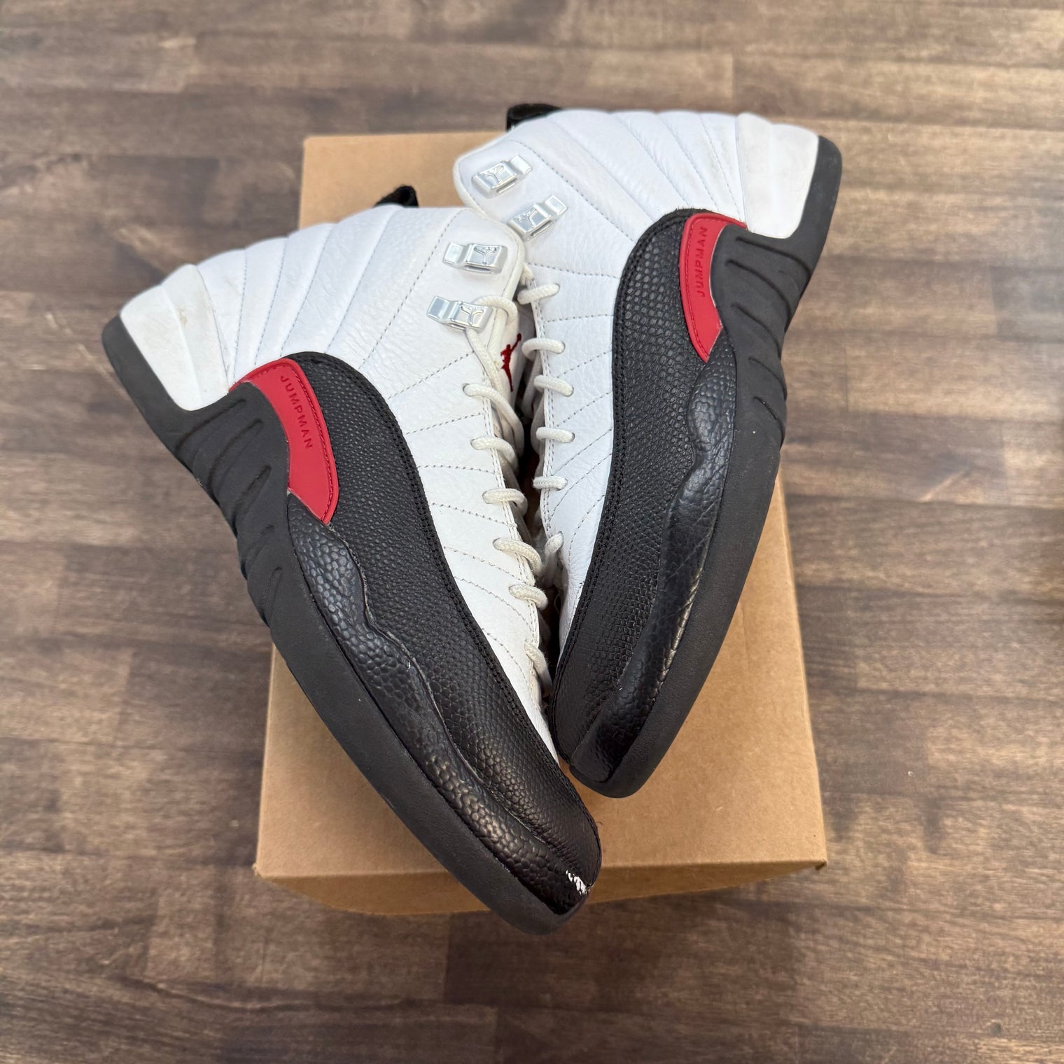 Taxi Flip Jordan 12 (GS) (Used, No Box)
