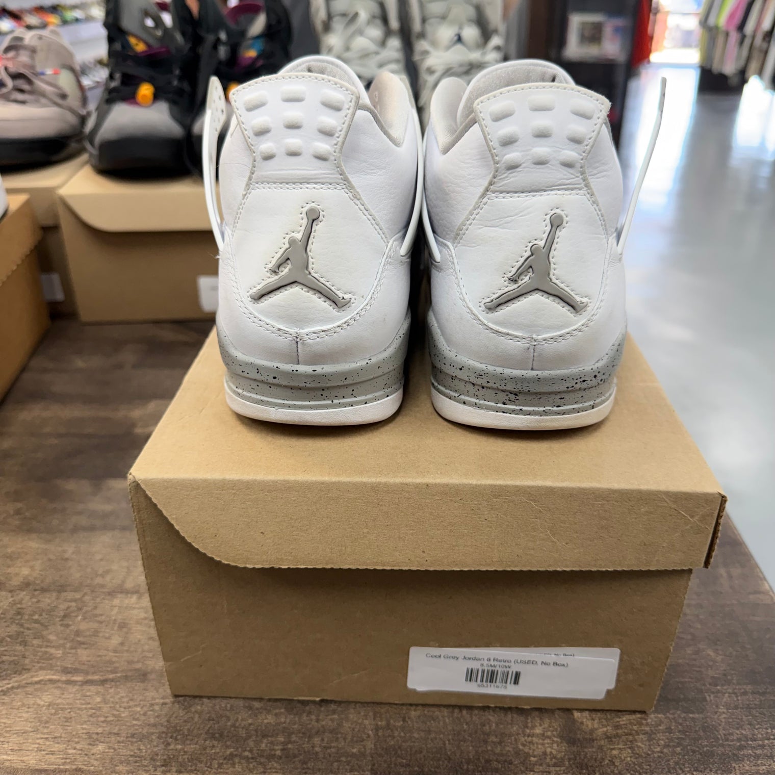 Jordan 4 Retro White Oreo (USED, No Box)