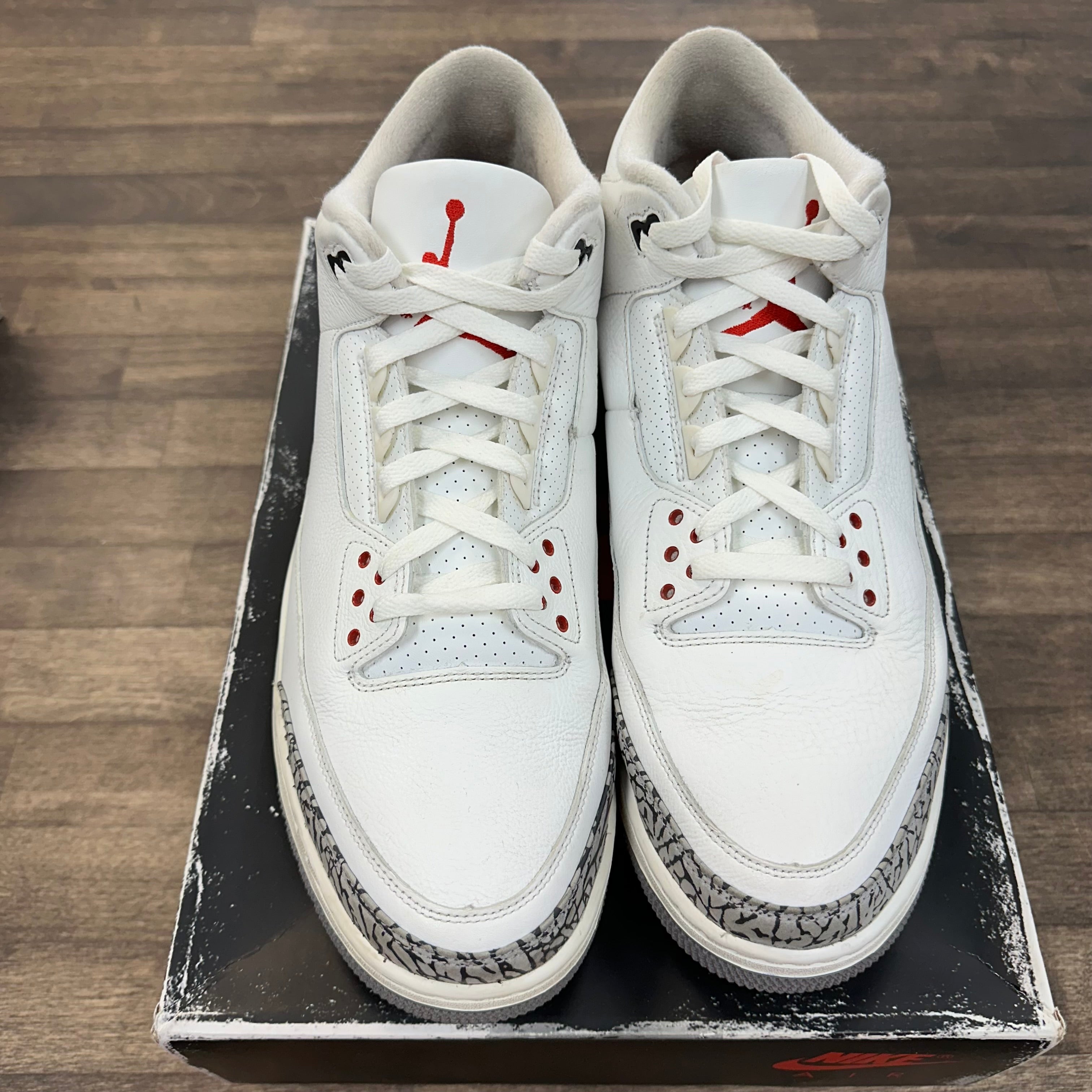 Jordan Reimagined White Cement Jordan 3 (USED) Size 14 (Pre-Owned) - Image 2