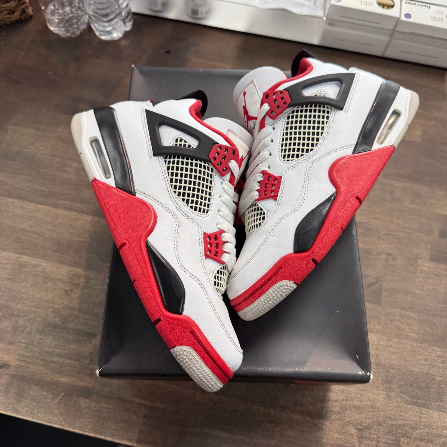 Fire Red Jordan 4 2020 (USED)