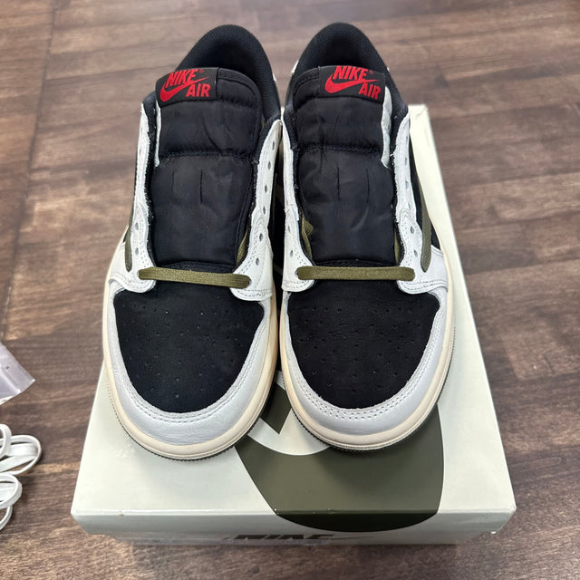(W) Olive Travis Scott Jordan 1 Low OG SP (USED)