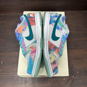 Nike SB Dunk Low Futura Laboratories Bleached Aqua Size 9.5 (Pre-Owned) - tag