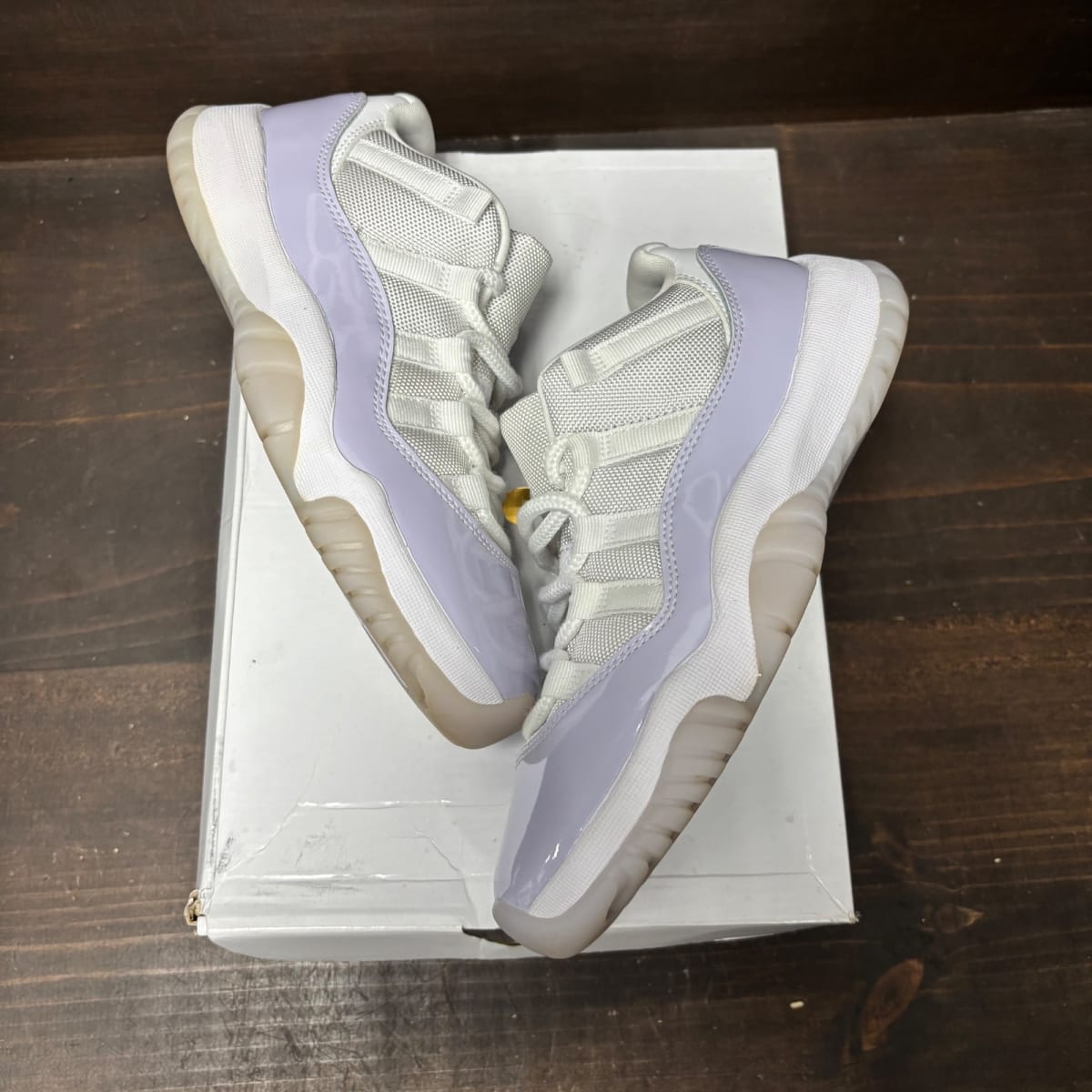 Jordan 11 Retro Low Pure Violet (Women's) Size 7W (Pre-Owned) - back