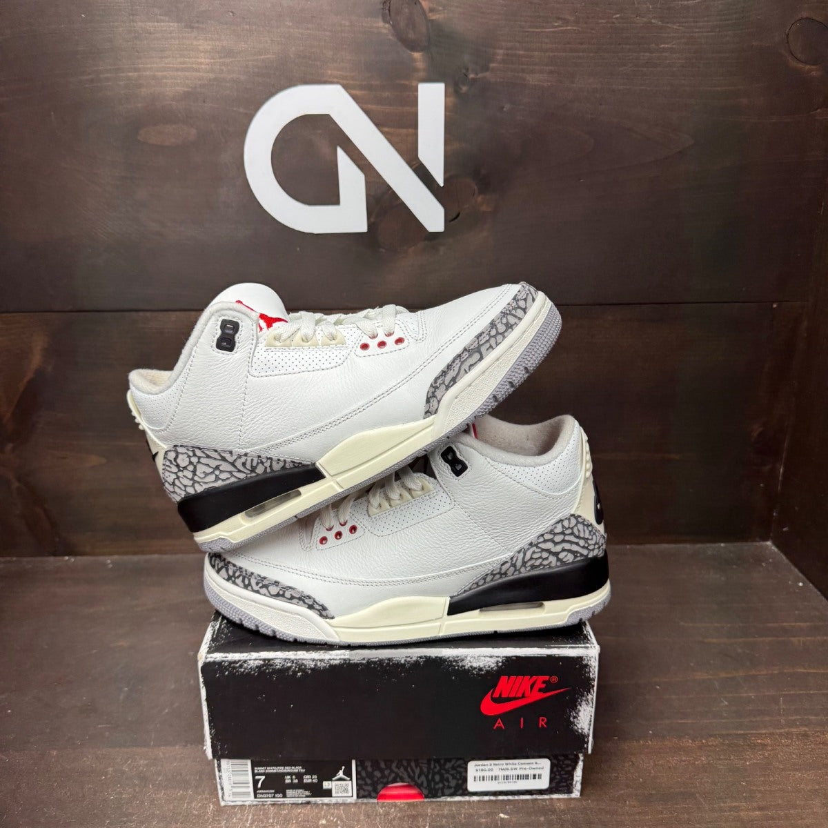 Jordan 3 Retro White Cement Reimagined - Image 1