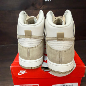 Nike Dunk High Tan Suede White - Image 4