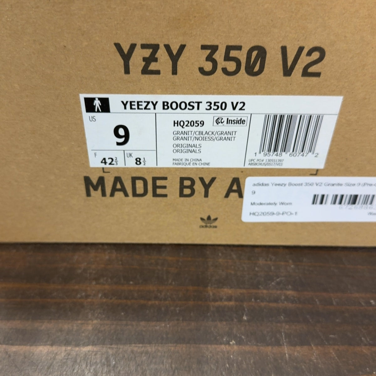 adidas Yeezy Boost 350 V2 Granite - Image 8