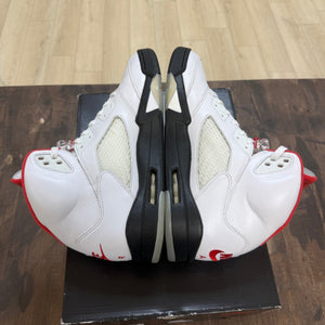 Jordan 5 Retro Fire Red Silver Tongue (2020) - Image 6