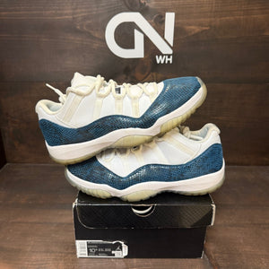 Jordan 11 Retro Low Snake Navy (2019) - Image 1