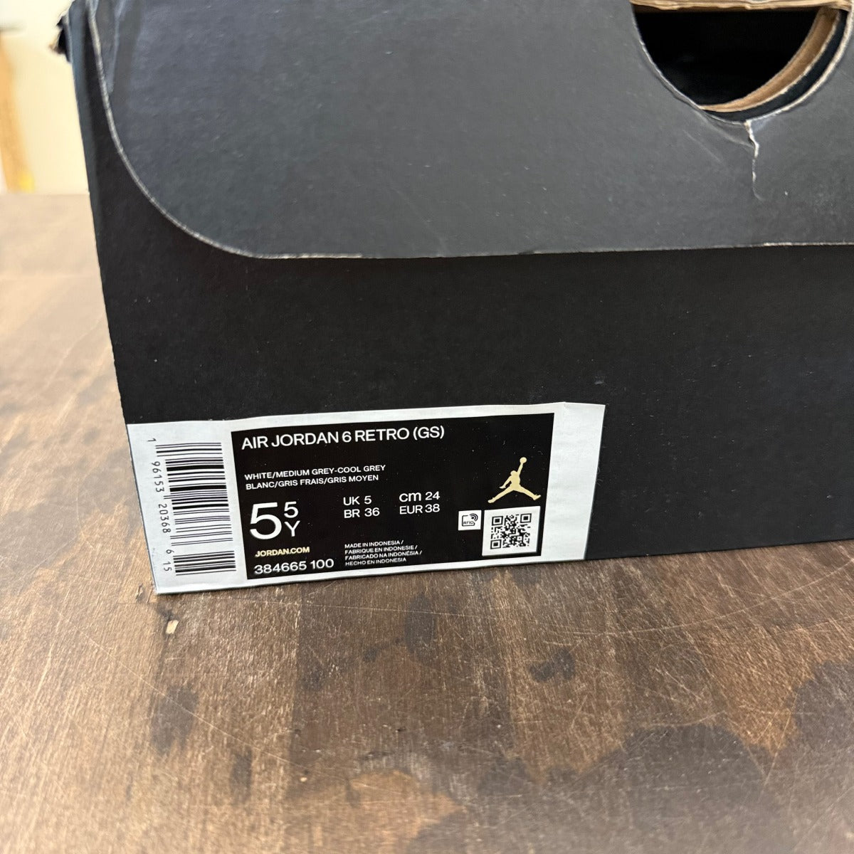 Jordan 6 Retro Cool Grey (GS) - Image 6