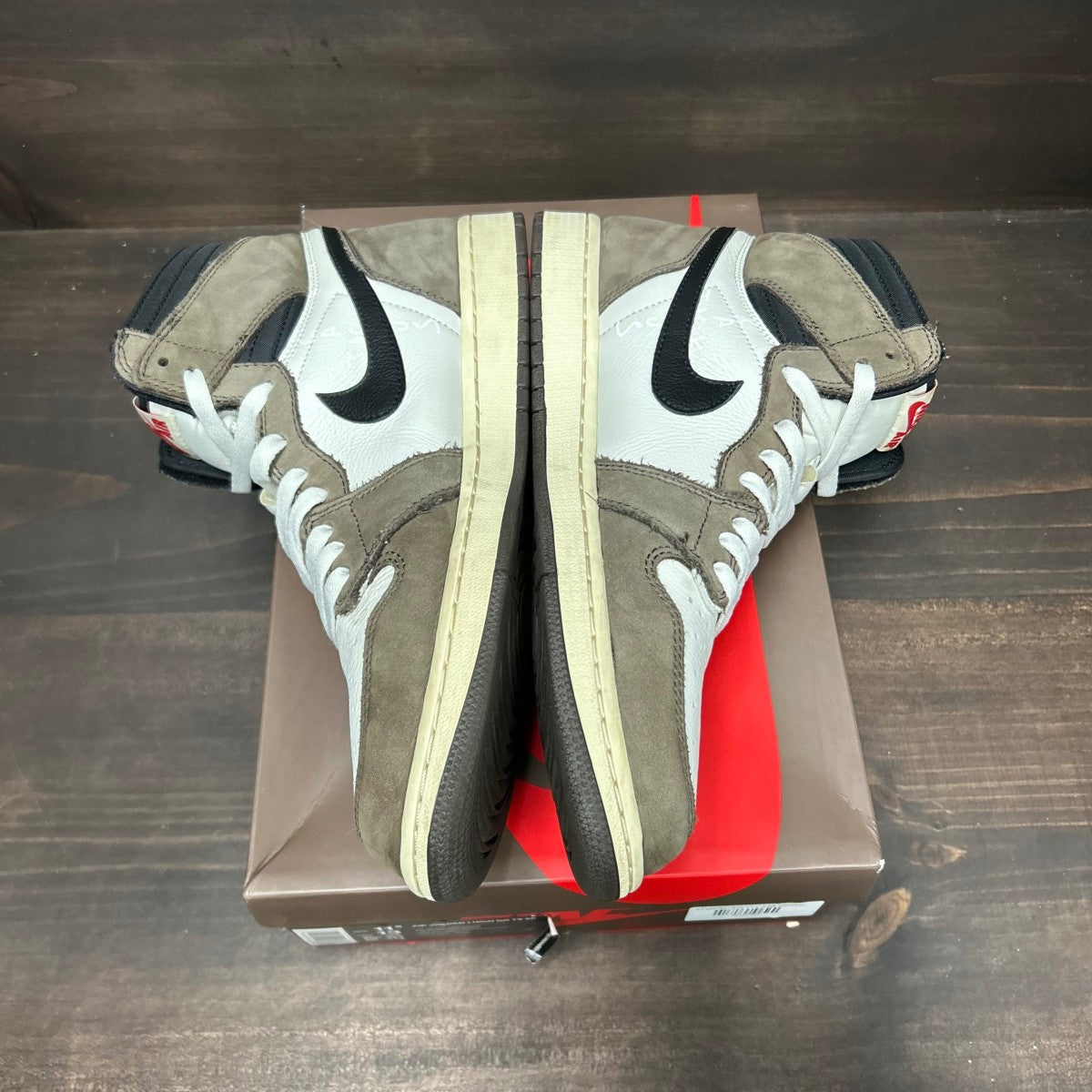 Jordan 1 Retro High OG SP Travis Scott Mocha - Image 4