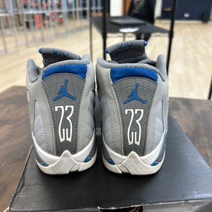 Jordan 14 Retro Sport Blue (GS) - Image 4